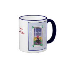 WagsToWishes_Paws u. reflektieren Feiertagsbecher Kaffee Haferl