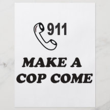 WÄHLEN Sie 911 Flyer Druck