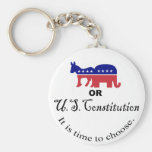 Wählen Sie die Konstitution Keychain Schlüsselanhänger