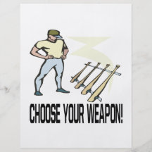 Wählen Sie Ihre Waffe Individuelle Flyer