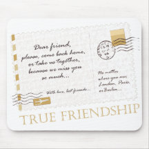 Wahre Freundschaft Mauspads
