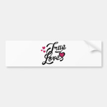 wahre Liebe Autosticker