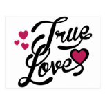 wahre Liebe Postkarte