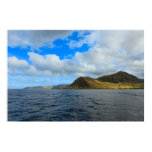 Waianae Oahu Küstenlinie poster
