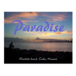 Waikiki Strand Postkarten