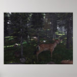 Wald Plakat