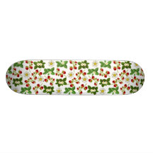 Walderdbeere-Skateboard Bedruckte Skateboarddecks
