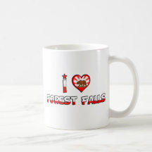 Waldfälle, CA Kaffeetasse