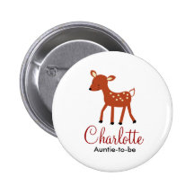 WALDrotwild-BABYPARTY-NAMENSSCHILD-KNOPF Buttons