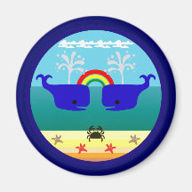 Wale Ozean whales sea Magnets