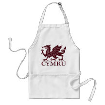 Wales CYMRU Schürze