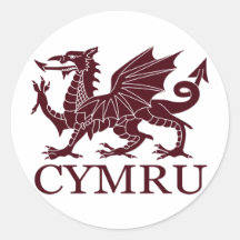 Wales CYMRU Sticker