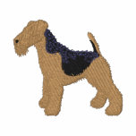 Waliser Terrier Besticktes Hoodie