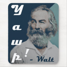 walt whitman mousepad