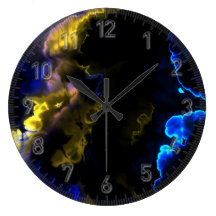 Wand-Uhr-Wahlen der Fraktal-Kunst-3.1-3.8