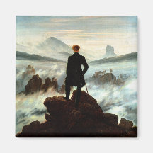 Wanderer über dem Meer des Nebels, Caspar Friedric Magnete