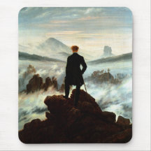 Wanderer über dem Meer des Nebels, Caspar Friedric Mauspads