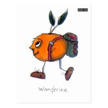 Wanderine Postkarte
