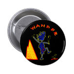 Wandern Sie launisch Anstecknadelbutton