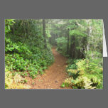 Wanderweg-Gruß-Karte mit John Muir-Zitat karten