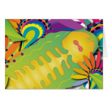 Wanze notecard karte