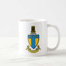 Wappen AlphaTau Omega Farb Kaffee Tasse