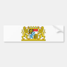 Wappen Bayern-offiziellen Deutschland-Symbols Auto Aufkleber