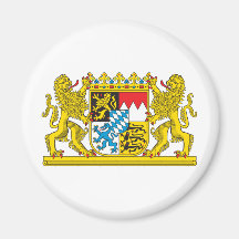 Wappen Bayern-offiziellen Deutschland-Symbols Magnete