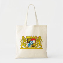 Wappen Bayern-offiziellen Deutschland-Symbols Leinentaschen