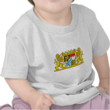 Wappen Bayern-offiziellen Deutschland-Symbols Tshirt