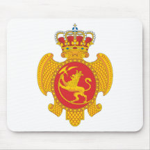 Wappen Norwegens 1733 Mousepads