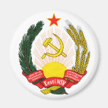 Wappen offizielles Wappenkundesymbol Estlands Kühlschrankmagnete