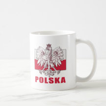 Wappen Polens Polska Kaffeehaferl