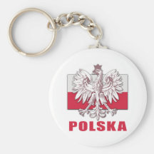 Wappen Polens Polska Schlüsselbänder