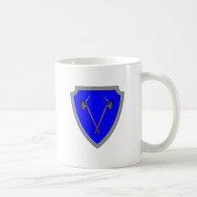 Wappen Schild hatchment Teetasse