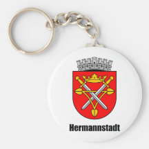 Wappen von Hermannstadt Schlüsselanhänger