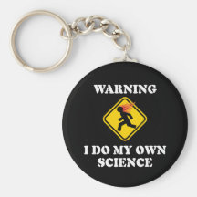 Warnend tue ich meine eigene Wissenschaft Schlüsselbänder