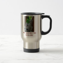 Warnender kleiner Mannbecher Tassen