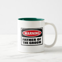 Warnender VATER des BRÄUTIGAM Bechers Kaffeetasse