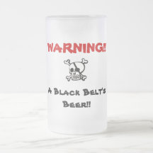 WARNING!! Bier Tasse