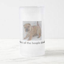 "Was der ganzer Hoopla… ist Teetasse