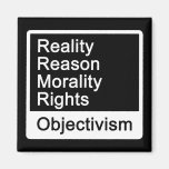 Was ist Objectivism? Magnet Kühlschrankmagnet