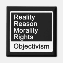 Was ist Objectivism? Magnet Kühlschrankmagnet