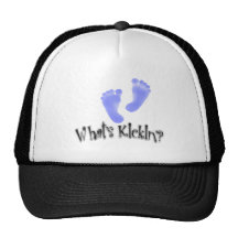 Was Kickin Tumommy Entwürfe ist Trucker Cap