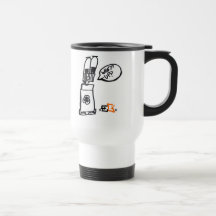 was oben? spraycan Reisebecher Kaffee Tasse