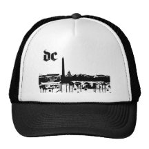 Washington DC an gesetzt für Ihre Stadt Baseballcaps