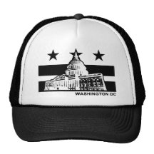 Washington DC-Flagge Baseballkappen