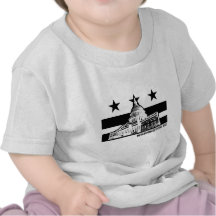 Washington DC-Flagge Shirts