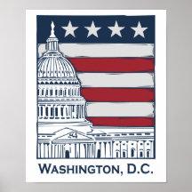 Washington DC Posterdruck