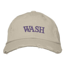 Washington stickte Hut Besticktes Cap